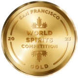 2023 SF World Spirits Competition gold medal
